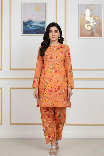 Winter Mareena Unstitched 2-Pc