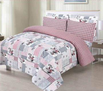 PC Cotton Bedsheet Set – Quality 7666 (3 PCS)