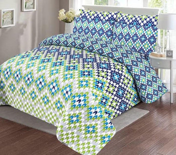 PC Cotton Bedsheet Set – Quality 7666 (3 PCS)