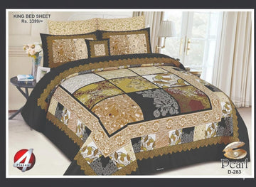 Pannal bed sheet 4p (3D)cotton