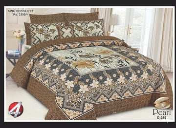 Pannal bed sheet 4p (3D)cotton