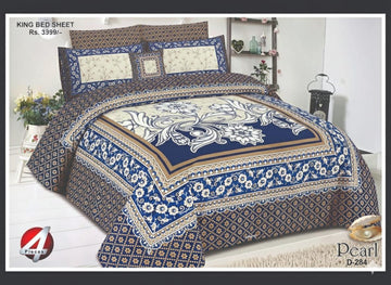 Pannal bed sheet 4p (3D)cotton