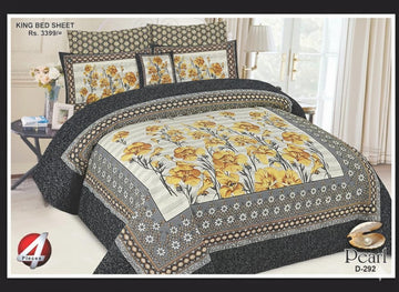 Pannal bed sheet 4p (3D)cotton