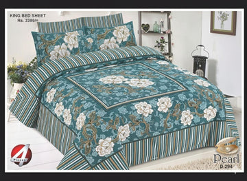 Pannal bed sheet 4p (3D)cotton