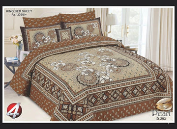 Pannal bed sheet 4p (3D)cotton