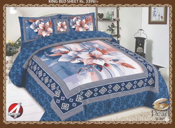 Pannal bed sheet 4p (3D)cotton