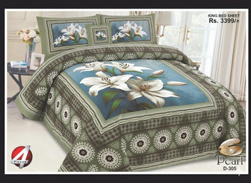 Pannal bed sheet 4p (3D)cotton