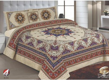 Pannal bed sheet 4p (3D)cotton