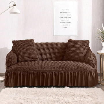 Bubble Sofa Covers Maroon